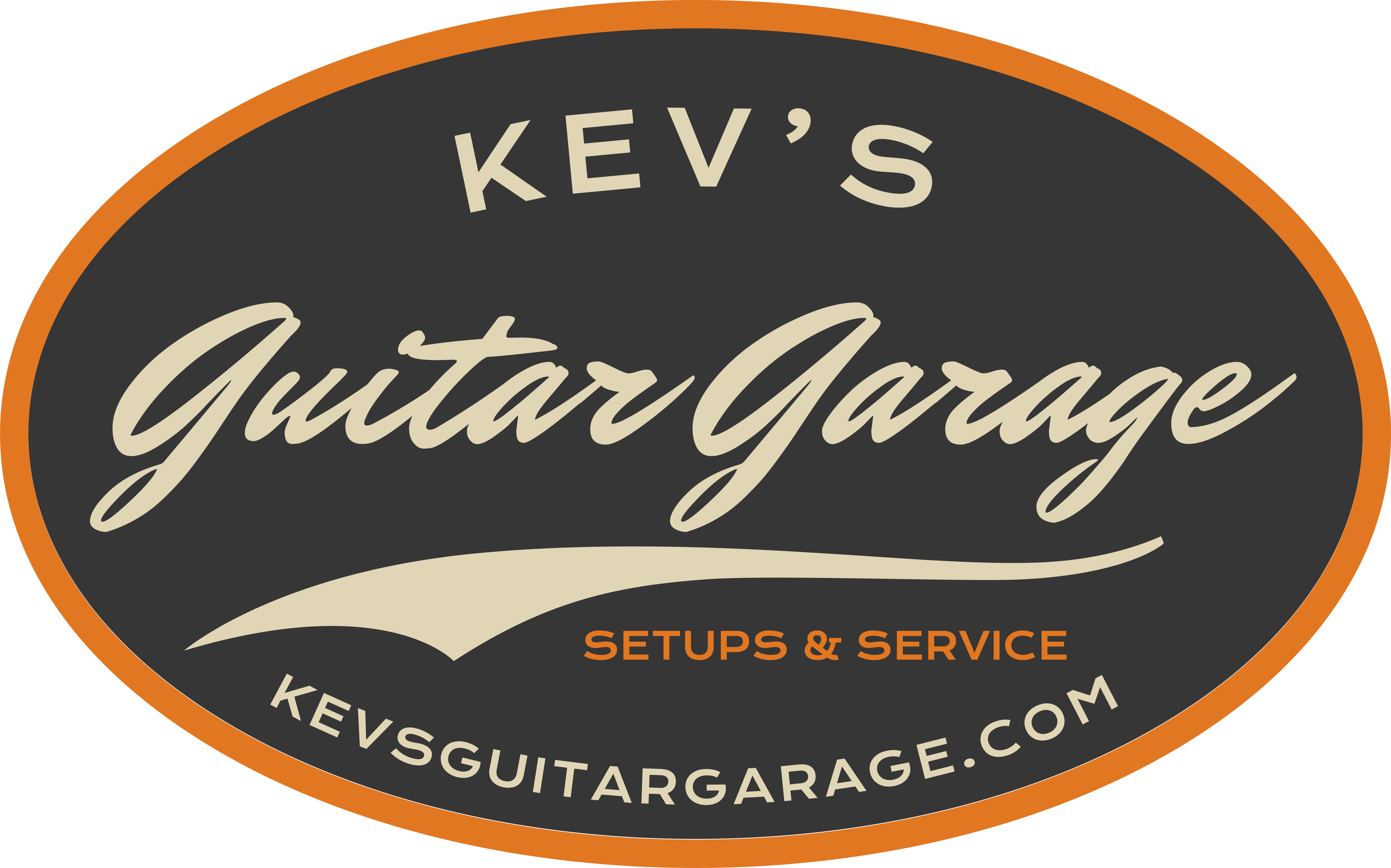 Kev’s Guitar Garage logo
